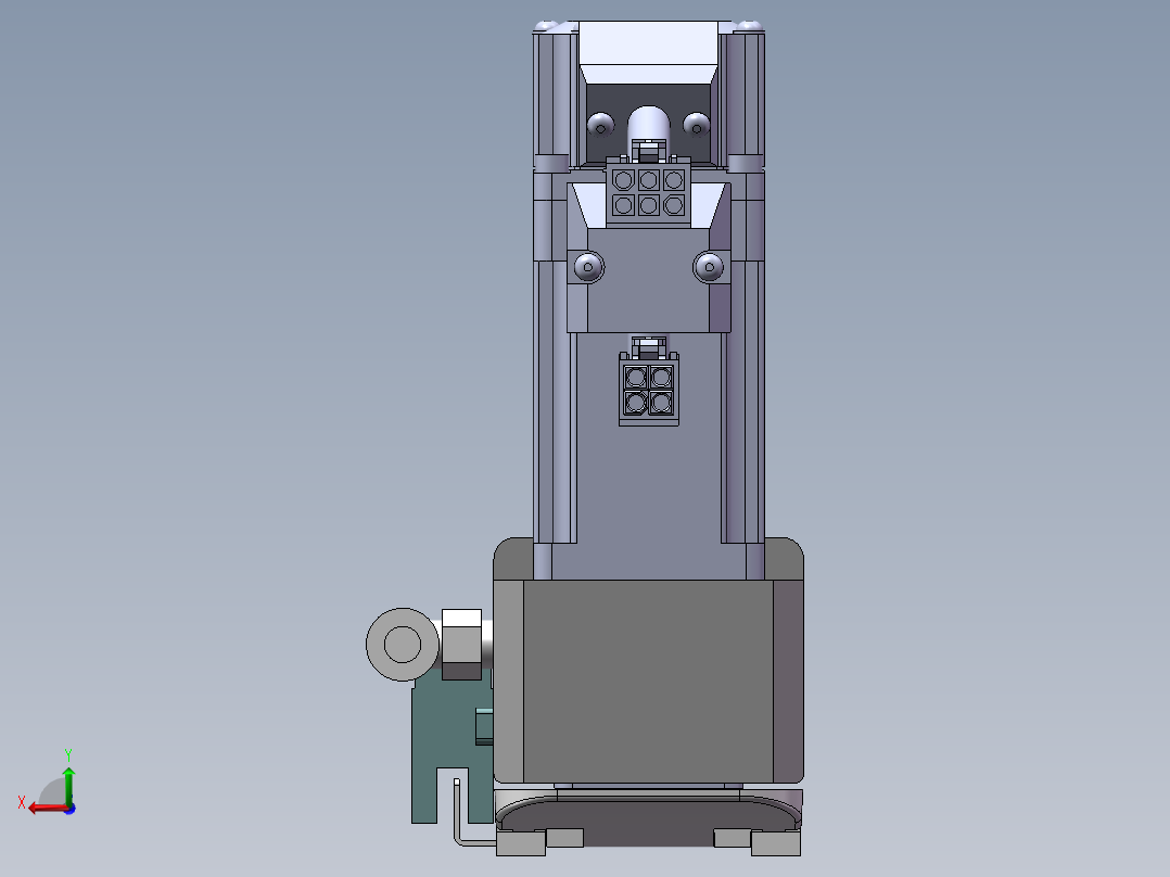 MCB同步带全封闭MCB5-BM-P100W 后视图