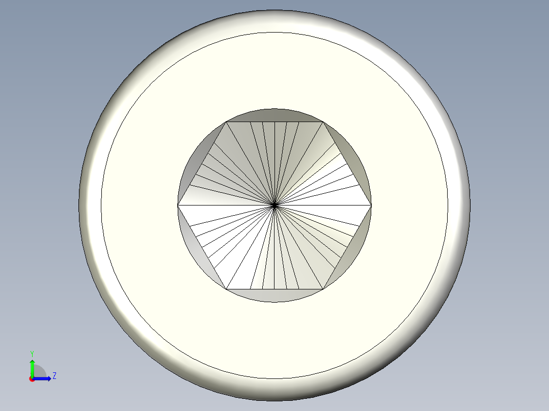 螺钉-DIN_912-M4x10.stp左视图