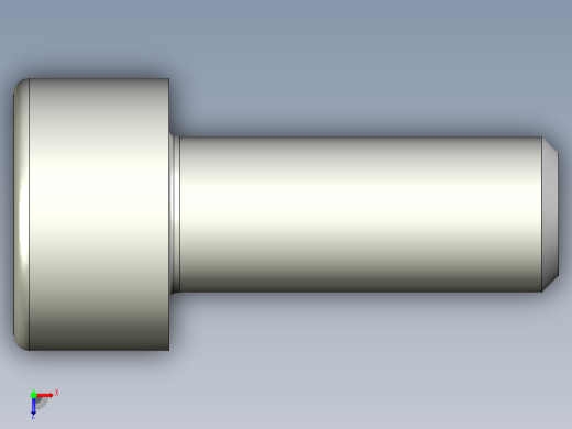 螺钉-DIN_912-M4x10.stp俯视缩略图