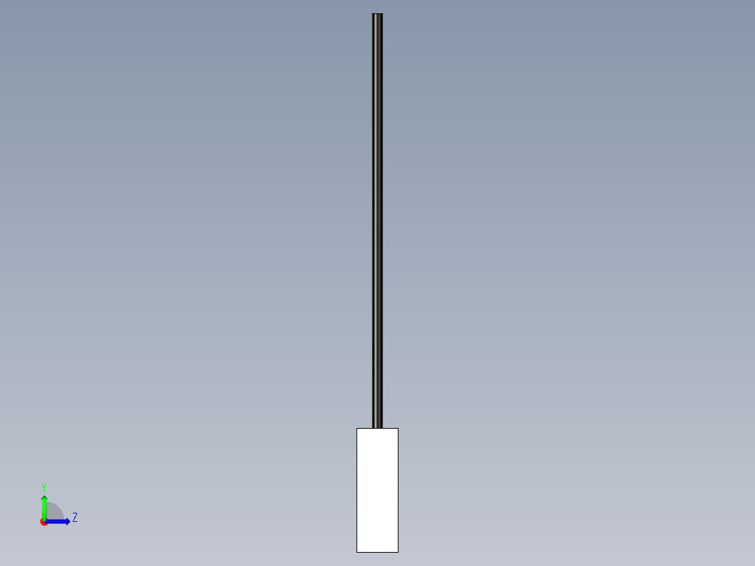 矩阵光纤_漫反射型FR-S11左视图