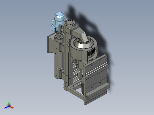 JX607-环模式饲料制粒机设计颗粒机三维PROE