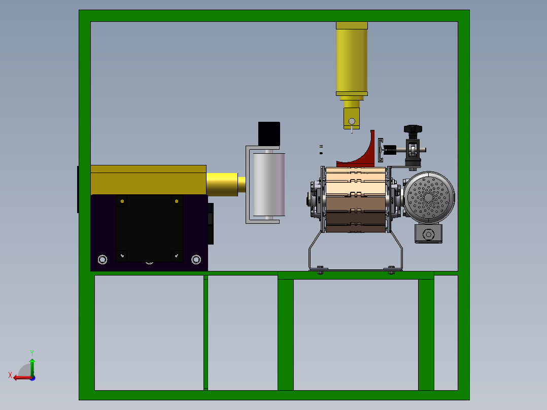 水果削皮机-三维==1281908==150后视图