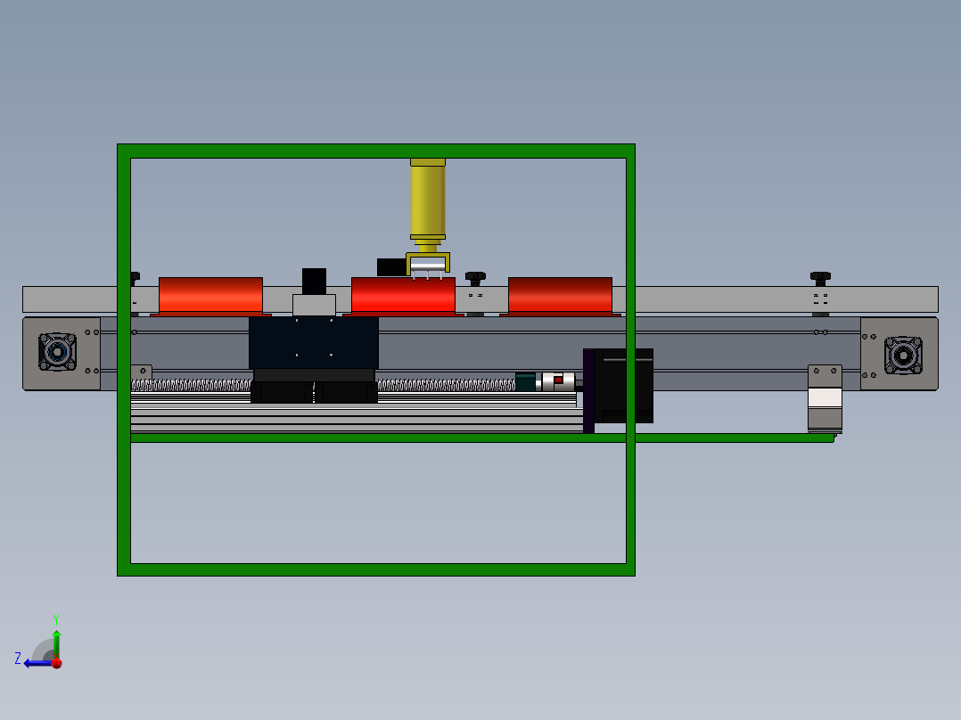 水果削皮机-三维==1281908==150右视图
