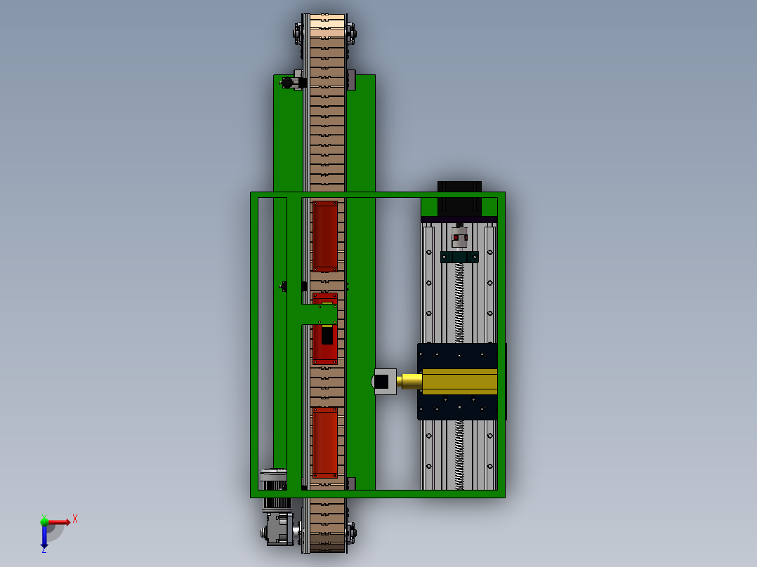 水果削皮机-三维==1281908==150俯视图