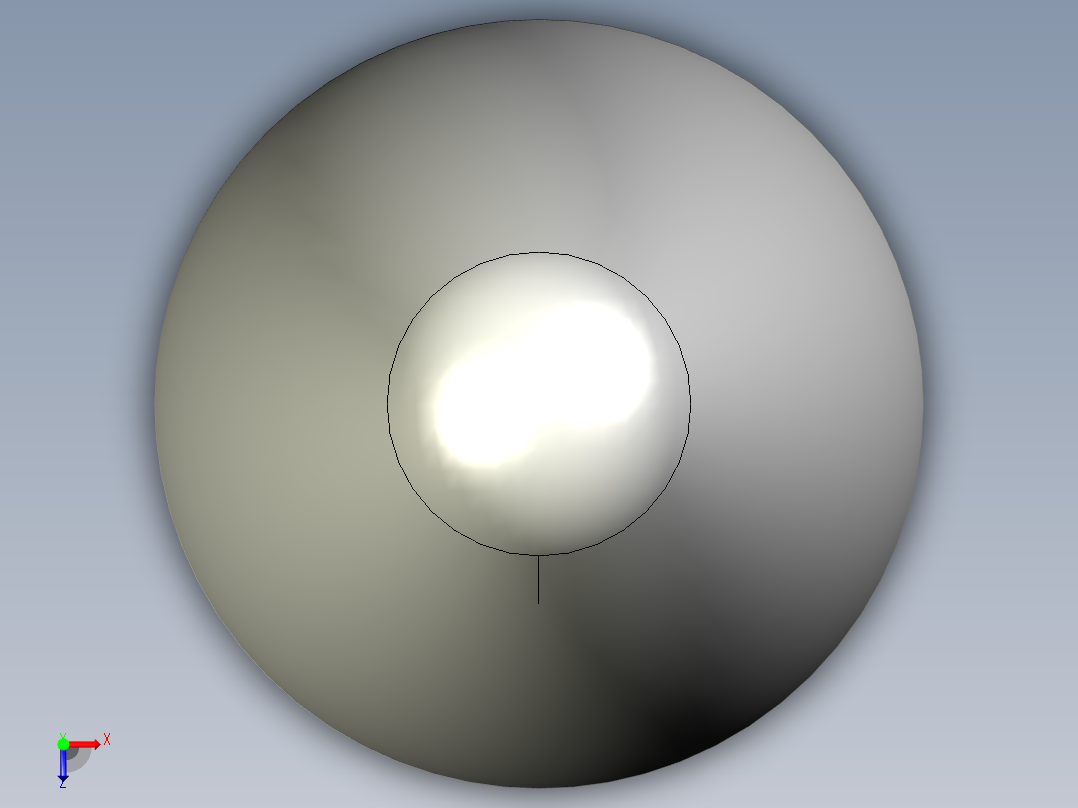 把手(固定)1000-3D多系列多零件图纸模型俯视图