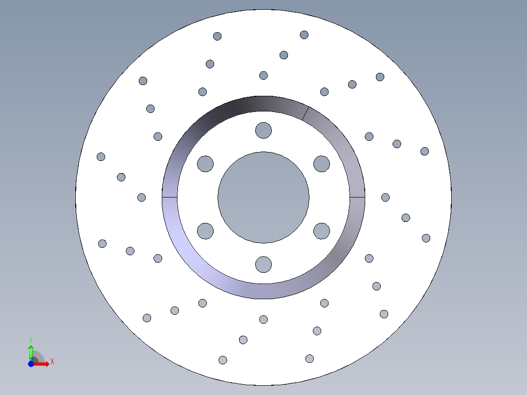 制动器 (9)前视图