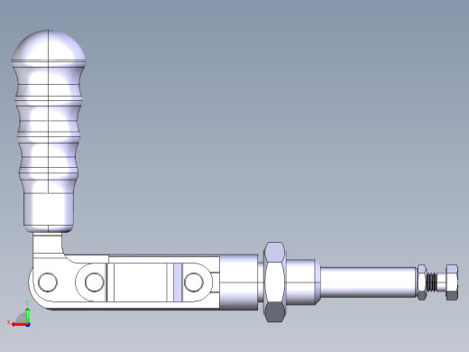 德克斯TUNKERS气缸数模T6-24P_TUENKERS后视缩略图