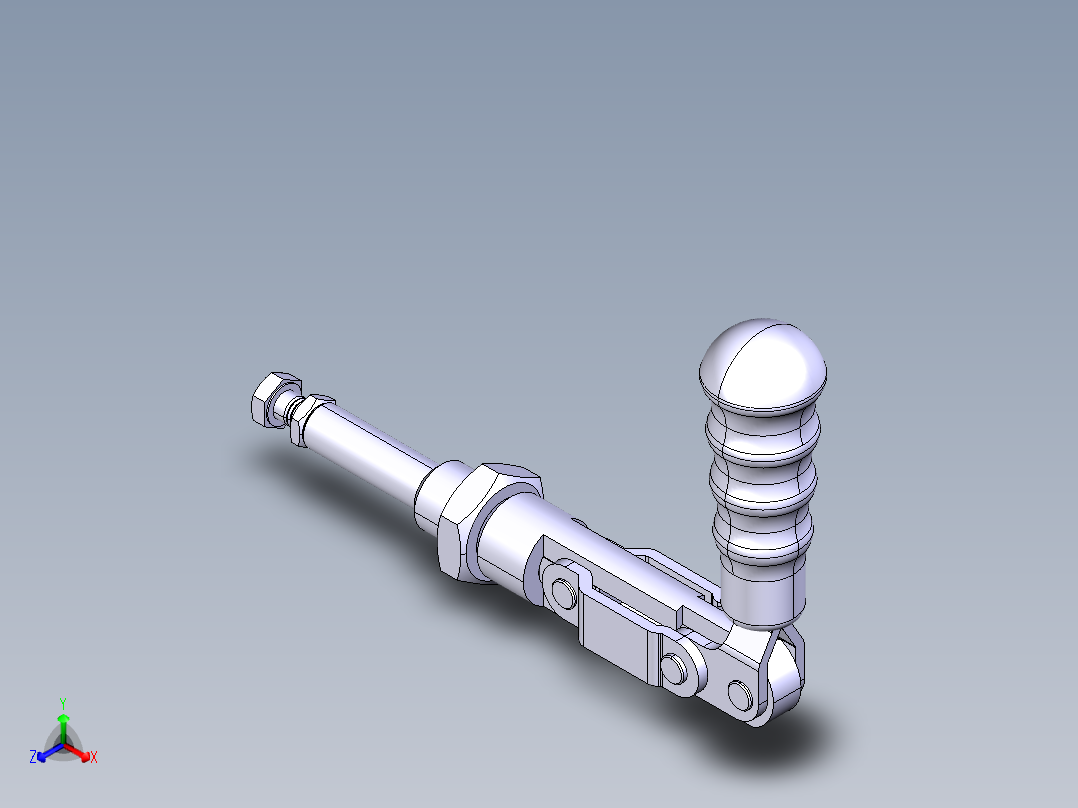 德克斯TUNKERS气缸数模T6-24P_TUENKERS正等轴测图