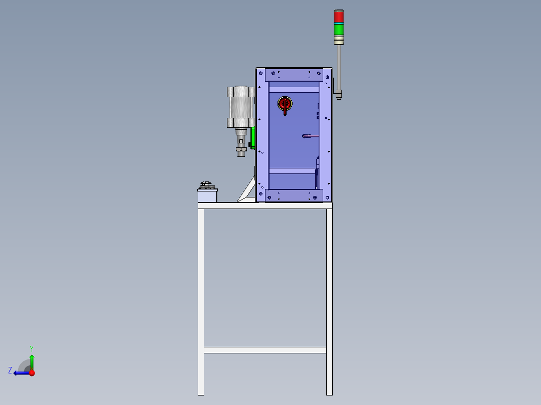 试验机sw20可编辑右视图