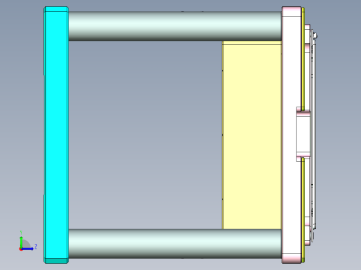 ZAZ00-A-笔记本CNC工装夹具三维模型CNC5-0901左视缩略图