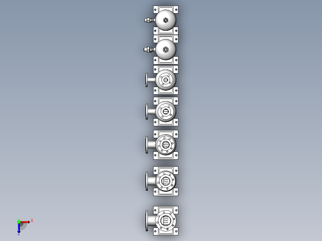 219气体分离器sw18可编辑俯视图