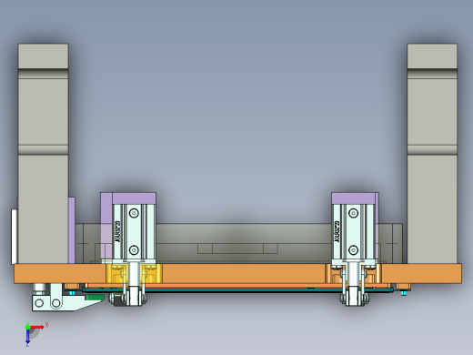 B9403-A-CNC2笔记本CNC工装夹具三维模型-铣LOGO-220908俯视缩略图