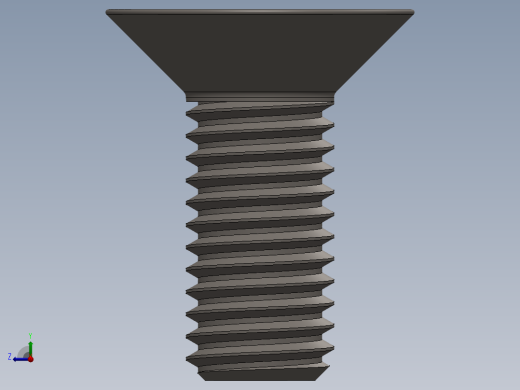 Screw_ISO_10642_M10x25_A2.SLDPRT右视缩略图
