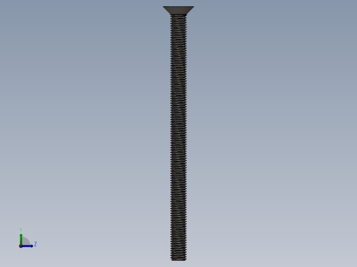 Screw_ISO_10642_M12x190_A2左视缩略图