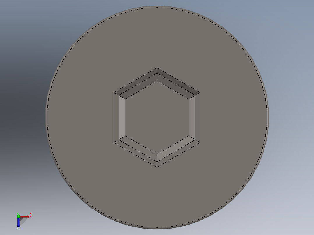 Screw_ISO_10642_M12x190_A2俯视图