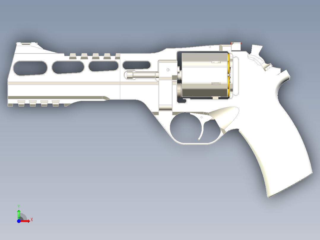 Chiappa Rhino 60DS Reference Model前视图