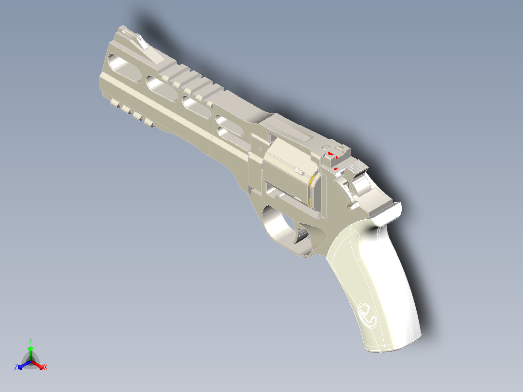 Chiappa Rhino 60DS Reference Model正等轴测图