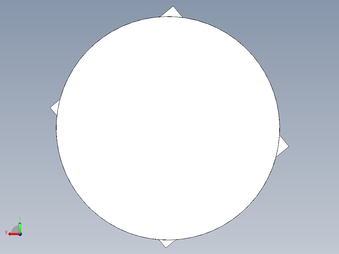 升降旋转平台后视图