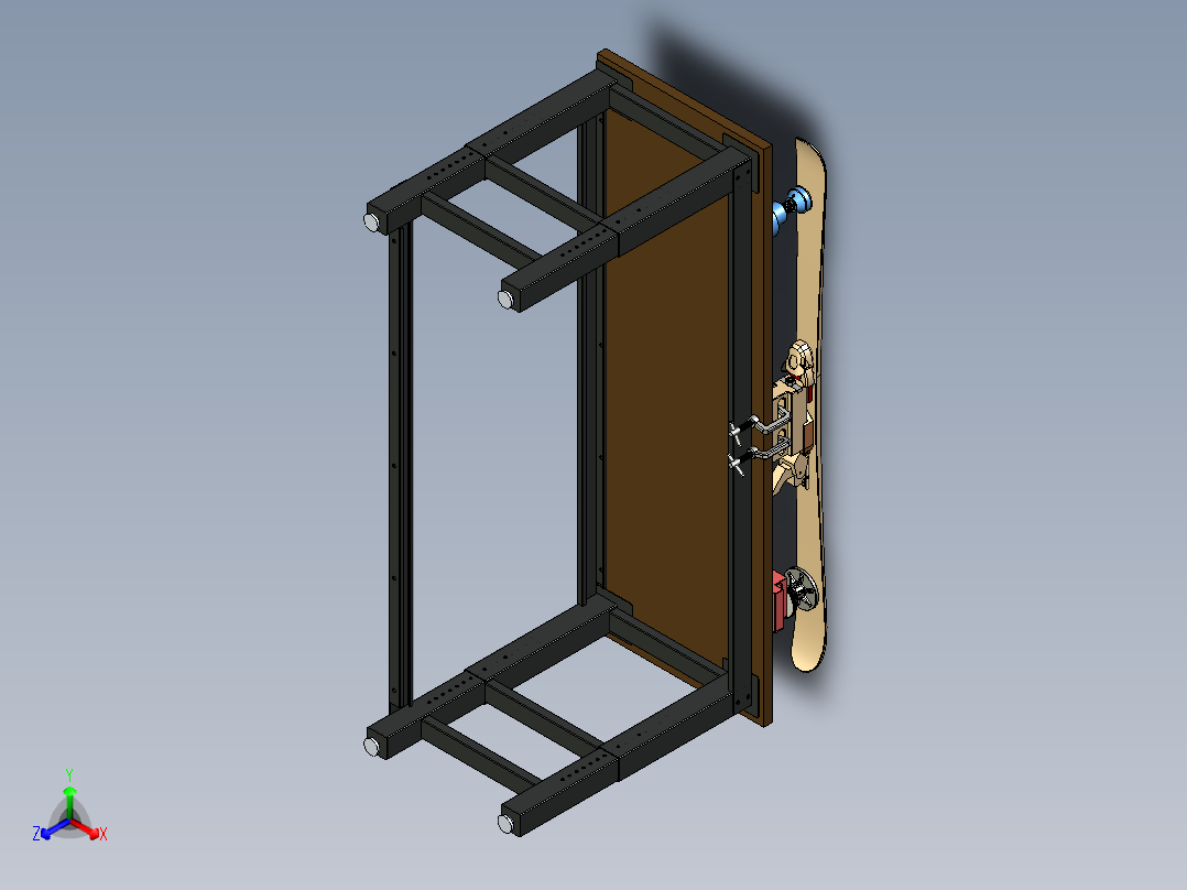 滑雪服务工作台skiservice-workbench--stp主视图