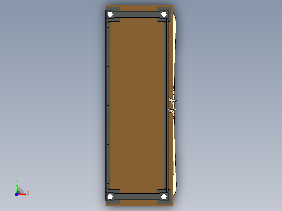 滑雪服务工作台skiservice-workbench--stp前视图