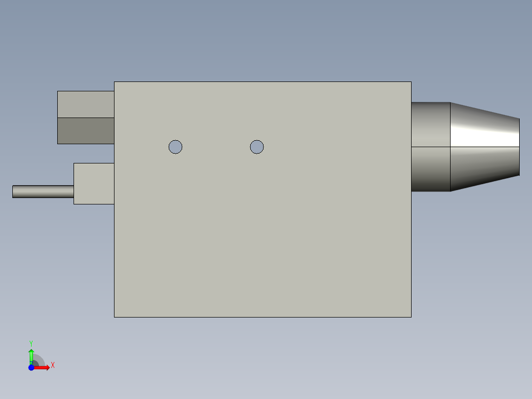 onFOCUS II (交流高電圧印加式除電器)前视图