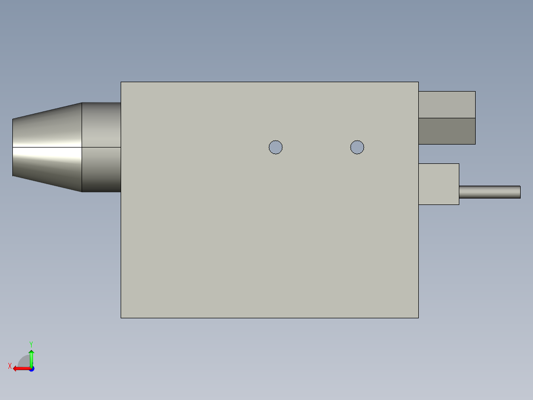 onFOCUS II (交流高電圧印加式除電器)后视图