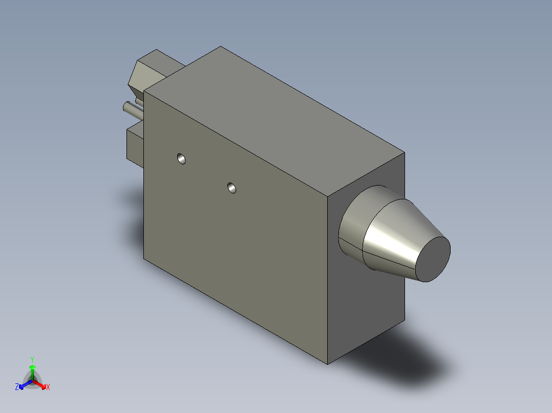 onFOCUS II (交流高電圧印加式除電器)正等轴测图