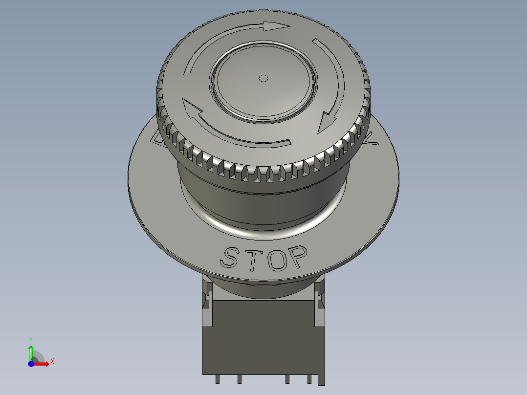 XB2BS542C-急停前视图
