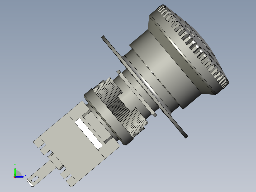 XB2BS542C-急停左视图