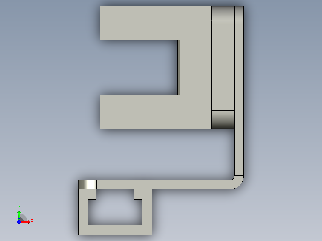 上银模组KK86-340-极限开关组件-2022080101前视图