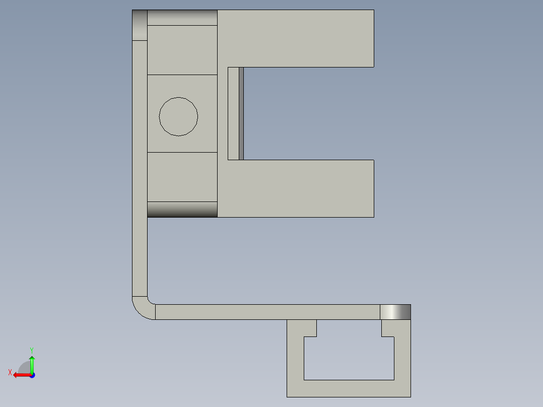 上银模组KK86-340-极限开关组件-2022080101后视图