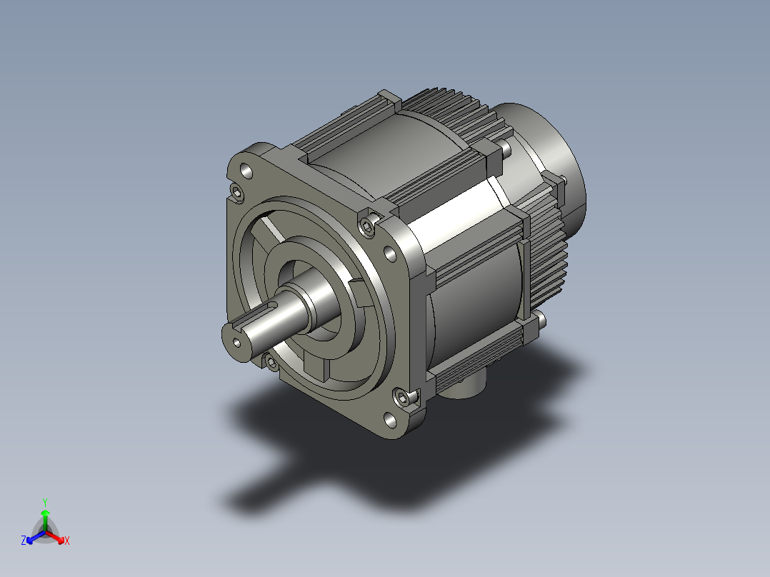 Y-安川电机--SGM7G-13AFC61主视图