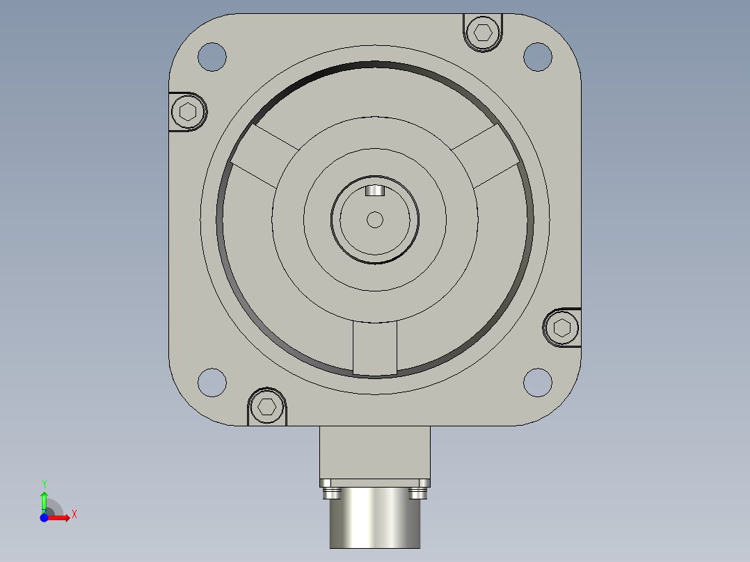 Y-安川电机--SGM7G-13AFC61前视图