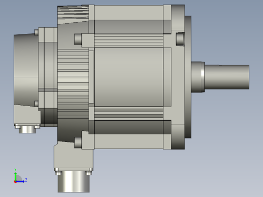 Y-安川电机--SGM7G-13AFC61左视缩略图