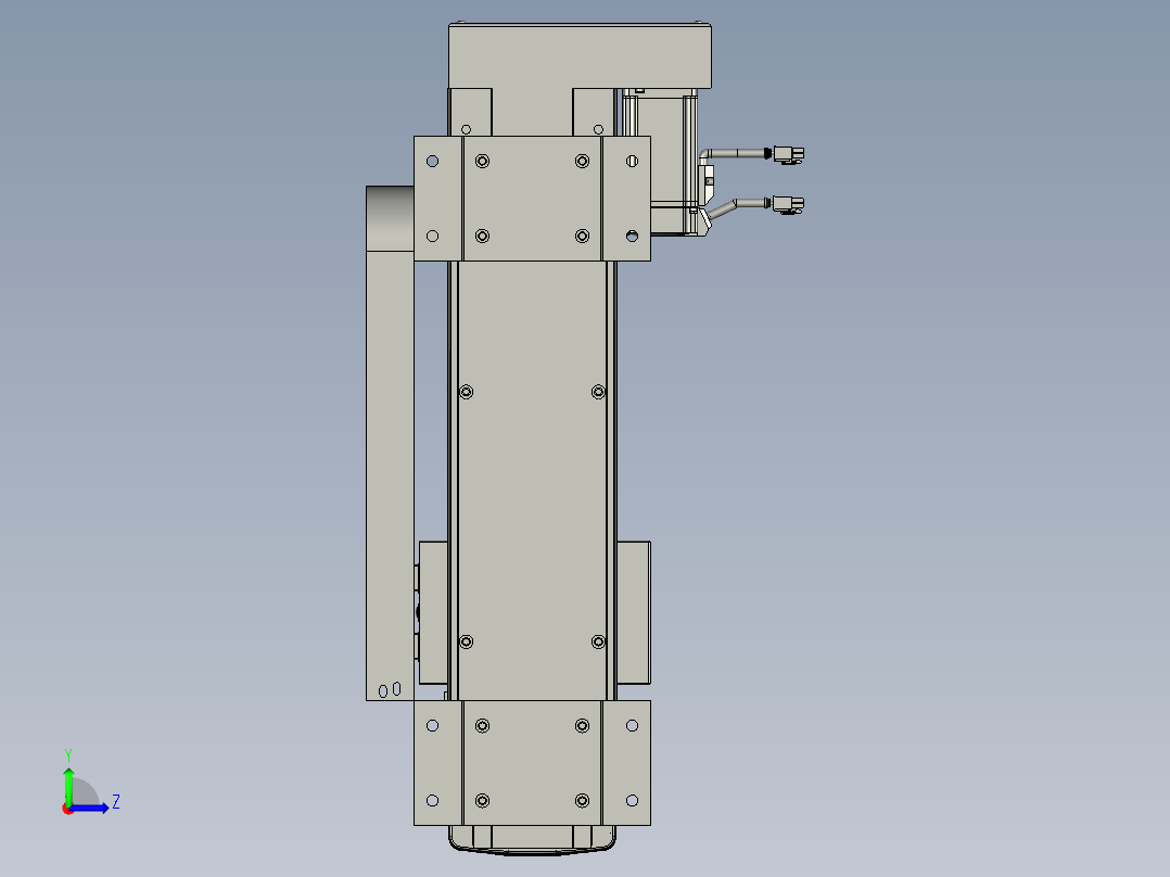 NM16076-01-06包膜出料机构左视图