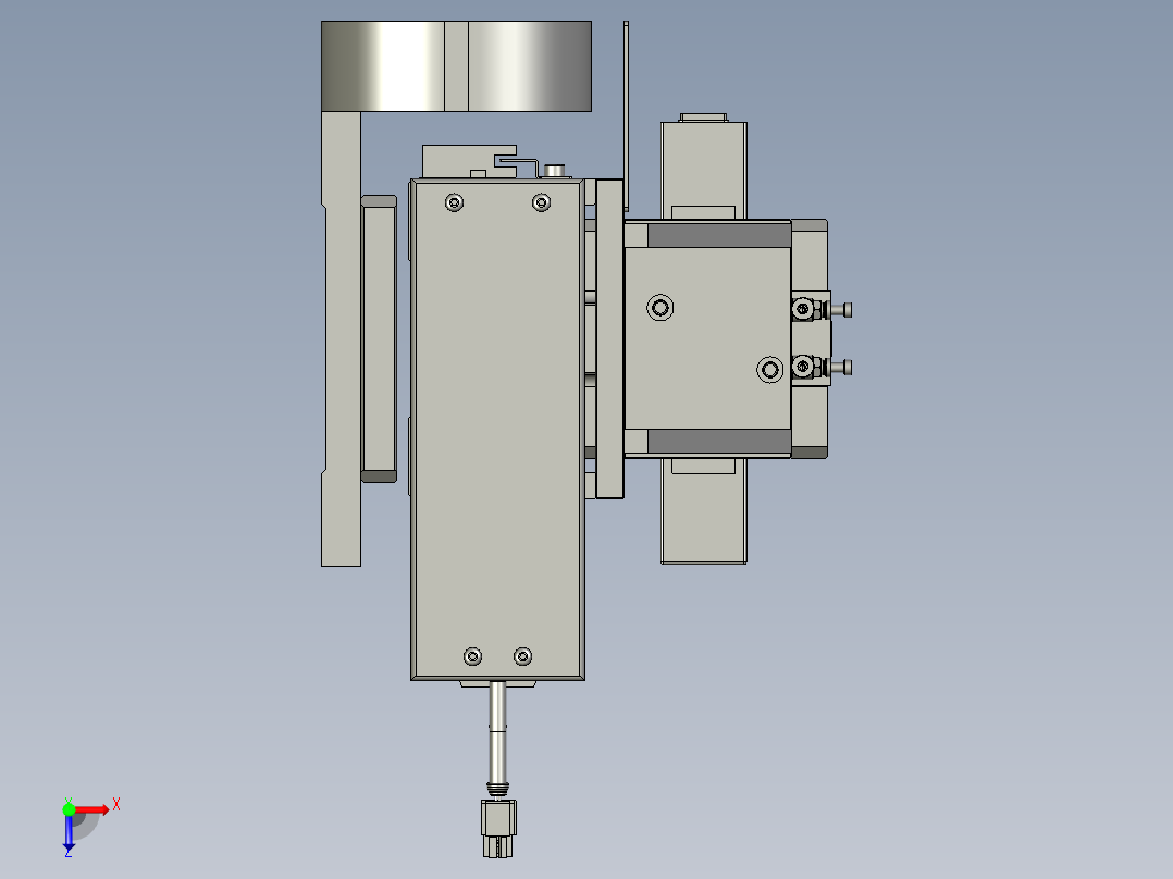 NM16076-01-06包膜出料机构俯视图