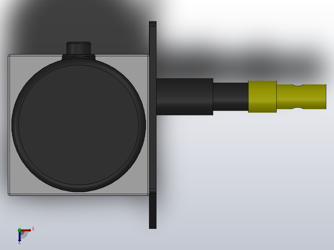 JDLX-40A拉线编码器_JDLX-40A俯视图
