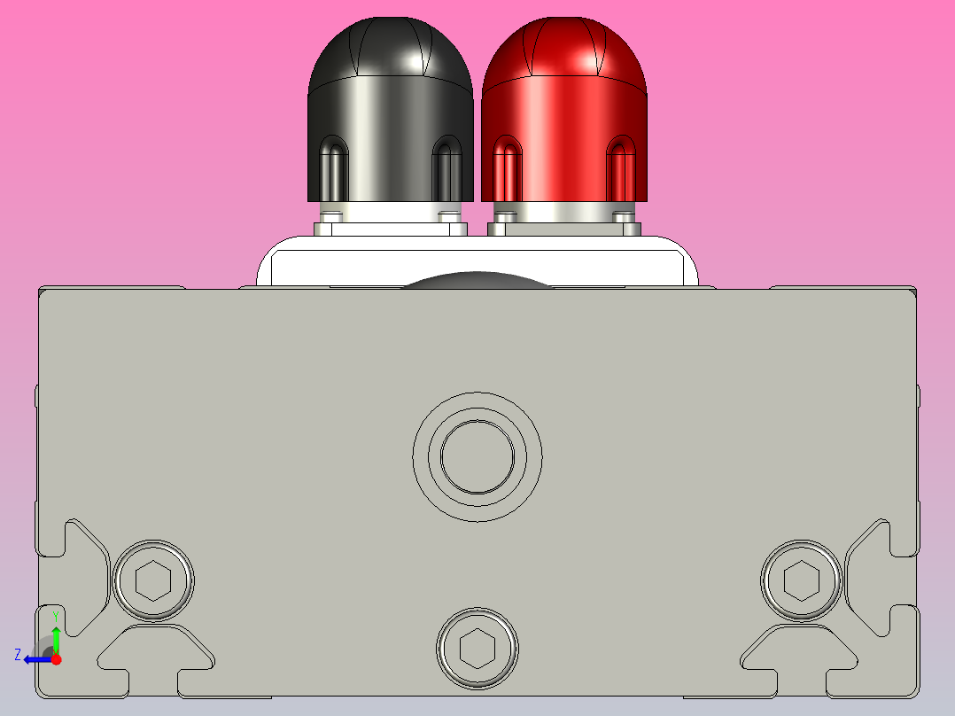 施耐德电气40毫米行程线性伺服系统右视图