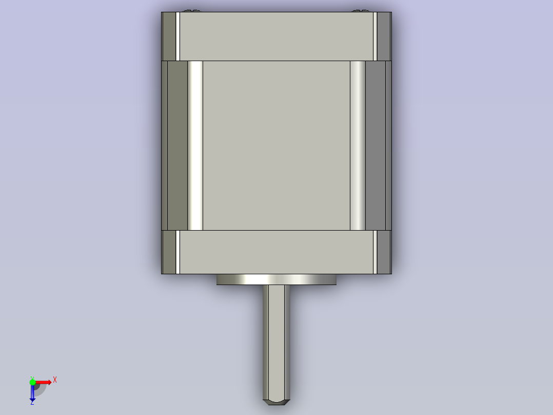 雷赛42HS03俯视图