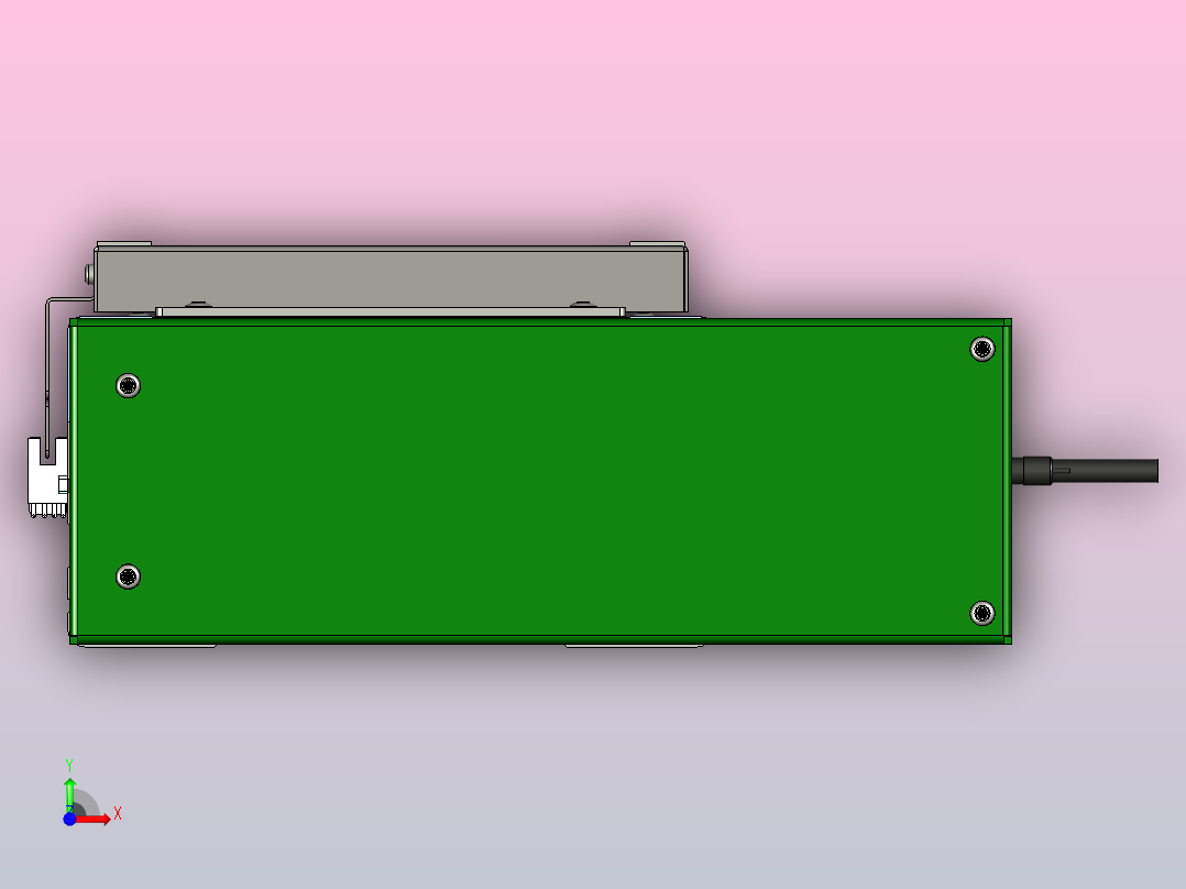 直线执行器2前视图