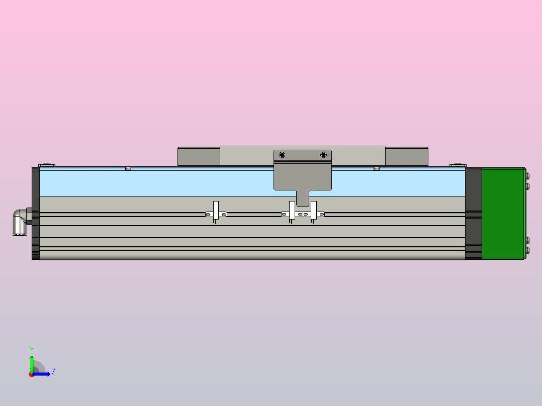 直线执行器2左视图