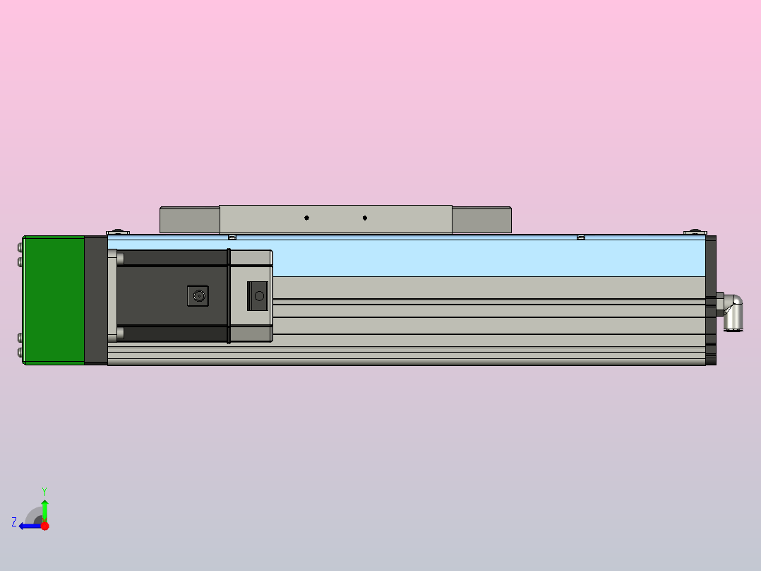 直线执行器2右视图