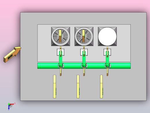 风道设备图俯视缩略图