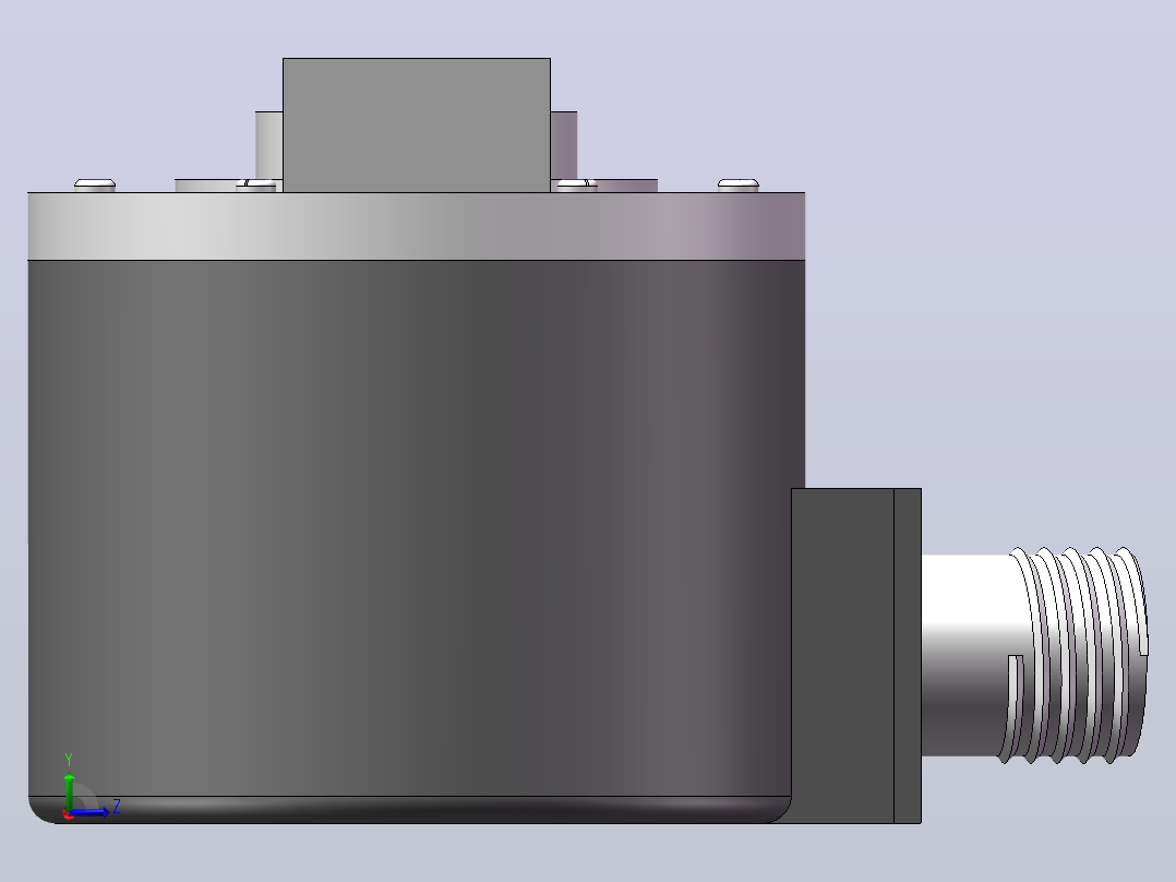 G58H[G58A12]旋转编码器左视图