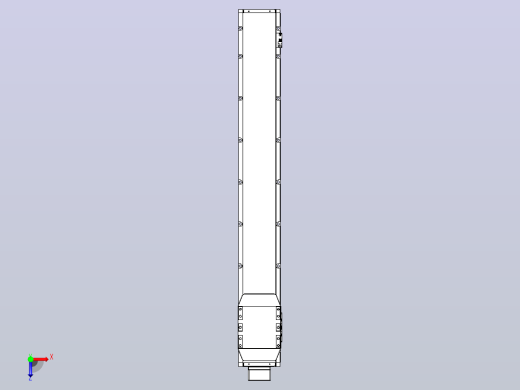 滚珠丝杠直线轴内置导轨TPA-GCR-150-2010C-L1000-MP-M75-N3俯视缩略图