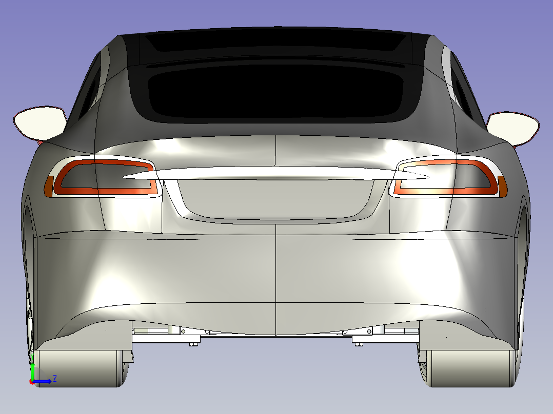 18-特斯拉 tesla model s STP左视图