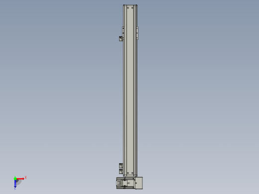 MT75BT半封闭皮带滑台[MT75BT.L80.700.RU.P40.C3]俯视缩略图