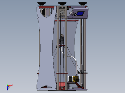 立式 3d打印机俯视缩略图