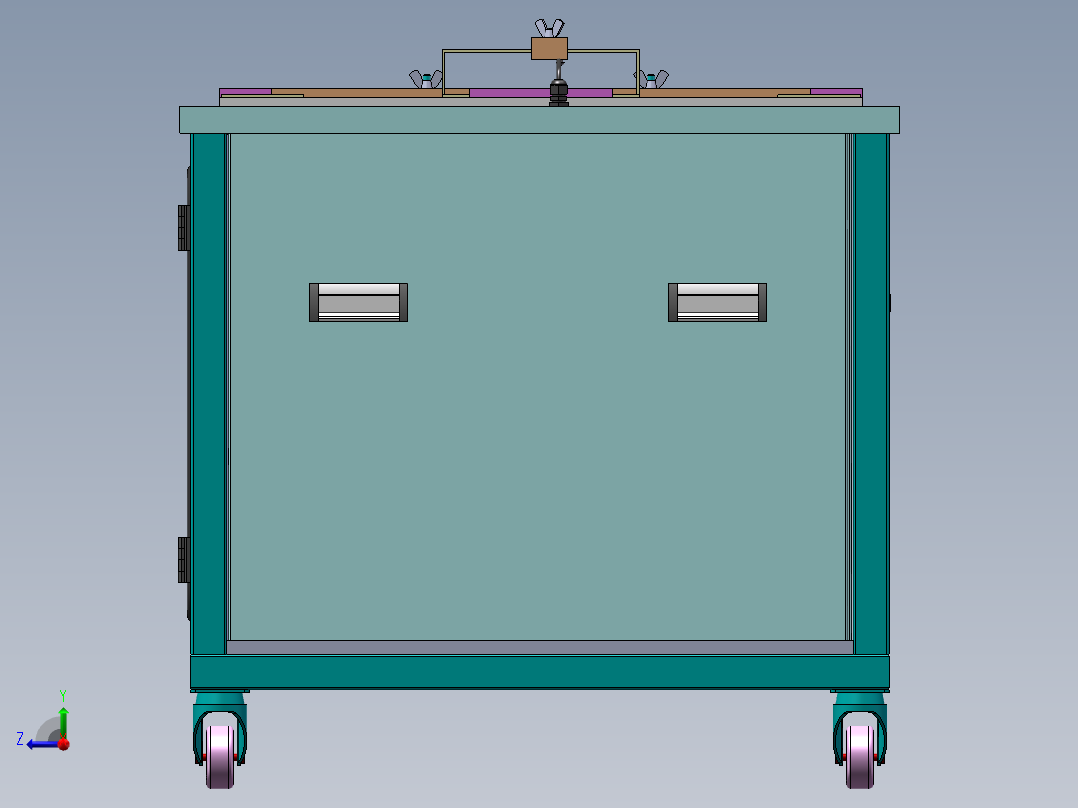 电解超声波清洗机sw14可编辑右视图