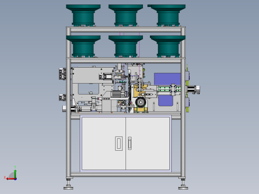 高精度手表卡针组装机含工程图sw19可编辑后视缩略图